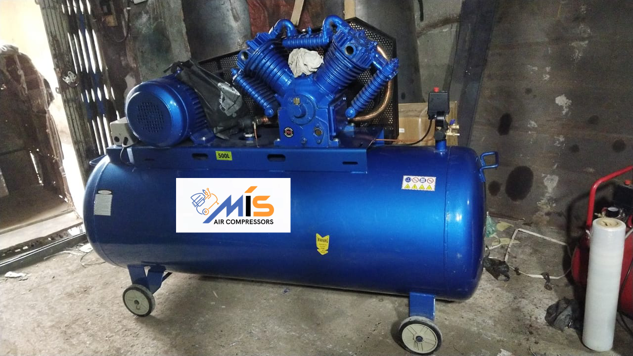 Air compressor with 250L tank complete set